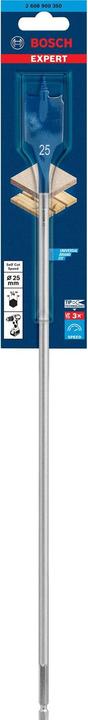 Actual product image Bosch Professional Zubehör Expert SelfCut Speed flat milling drill, 25 x 400 mm (25 millimetres)