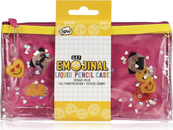 Actual product image NPW Emoji Liquid Pencil Case