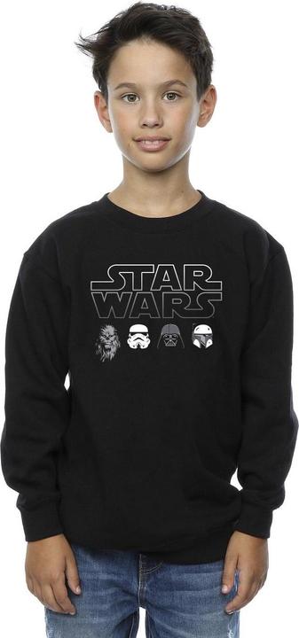 Image du produit Star Wars - Sweat CHARACTER HEADS - Garçon (152, 158)