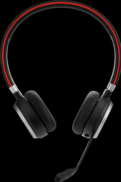 Actual product image Jabra Evolve 65 UC Duo (Wireless, USB-A)
