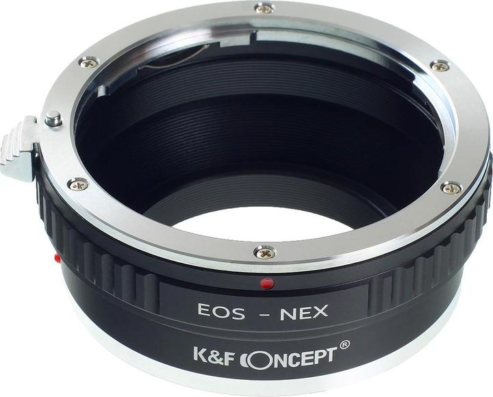 Image du produit K&F Concept Adaptateur d'objectif de haute précision, cuivre, EOS-NEXII