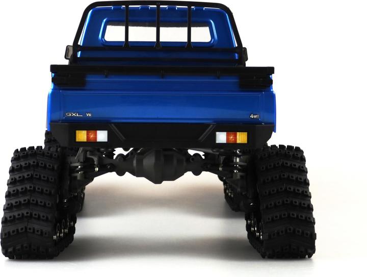 Actual product image Amewi AMXRock RCX10TB Electric Brushed Crawler Chain 1:10 RTR blue (ARR Almost Ready to Run)