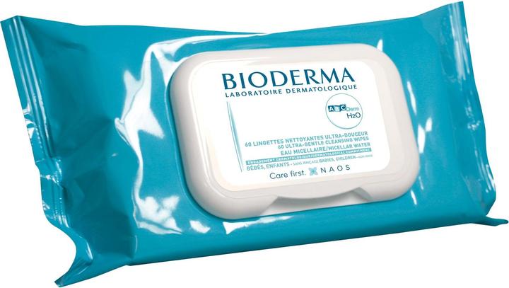 Image du produit Bioderma ABCDerm H2O lingettes bébés et enfants (60 pièce(s))