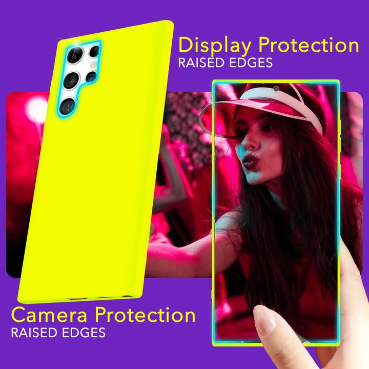 Actual product image Nalia Neon Silicone Sleeve (Samsung Galaxy S24 Ultra)