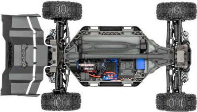 Actual product image Traxxas JATO 4x4 BL2S Brushless blau 1/8 RTR, HD-Teile, ohne Akku/Lader (RTR Ready-to-Run)