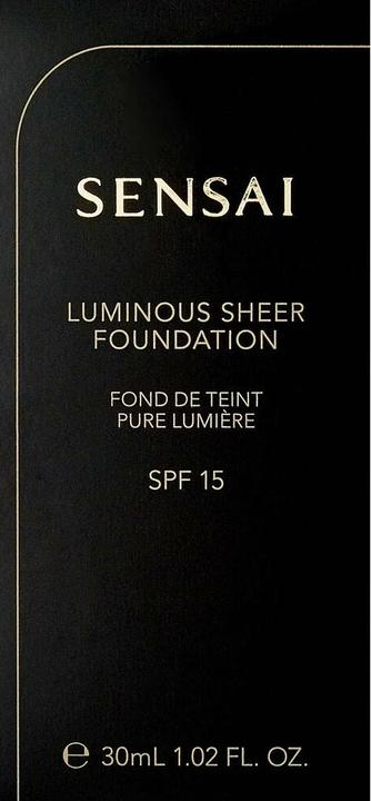 Immagine prodotto Sensai Fondotinta luminoso e trasparente (LS203 - Neutro Beige)