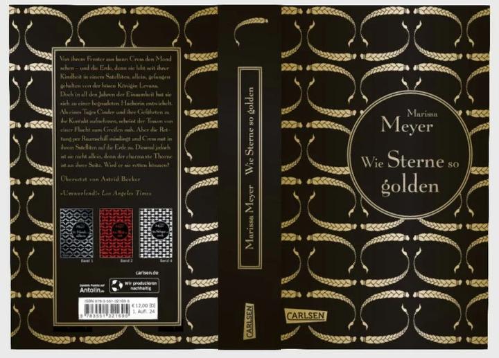 Actual product image The Luna Chronicles 3: Like stars so golden (Marissa Meyer, German)