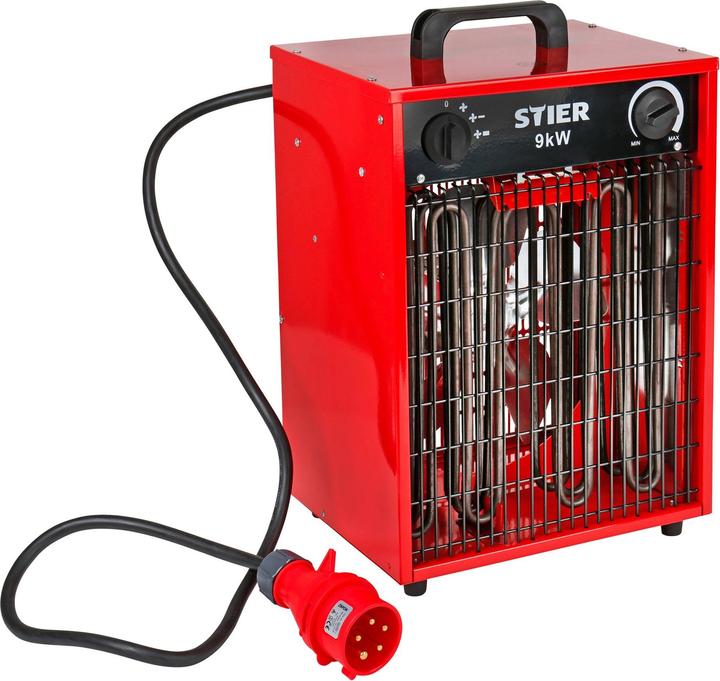 Actual product image Stier Fan heater 9.0 kW 1150 m³/h (9000 W)