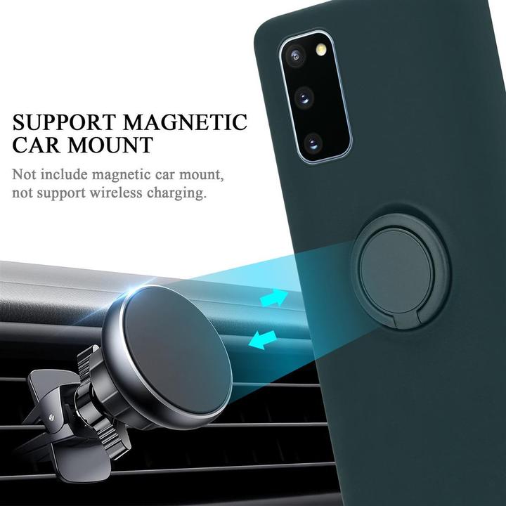 Produktbild Cadorabo TPU Liquid Ring Silicone Case Hülle (Samsung Galaxy S20 FE)