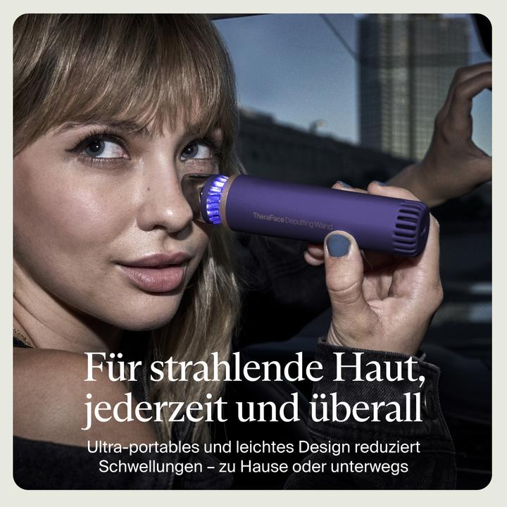 Actual product image Therabody Theraface Depuffing Wand