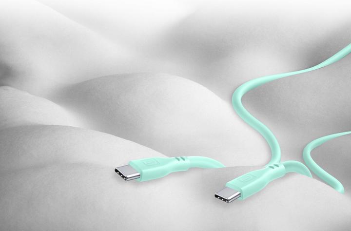Image du produit Cellularline Soft cable 120 cm - USB-C to USB-C (1.20 m, USB 3.2 Gen 1)