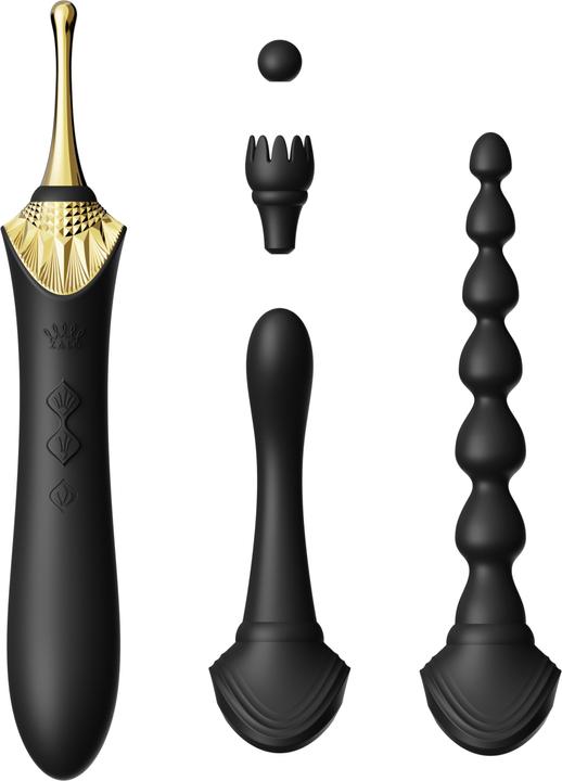 Image du produit Zalo Bess 2 Masseur Clitoridien Noir Obsidian