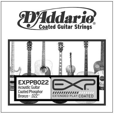 Actual product image D'Addario Exppb022 (1 x, Guitar, 0.22")
