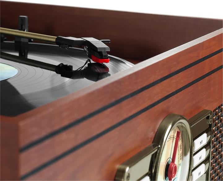 Image du produit Victrola Classic Chaine Stereo 6 En 1 Platine Vinyle Acajou New Pack (Automatique)