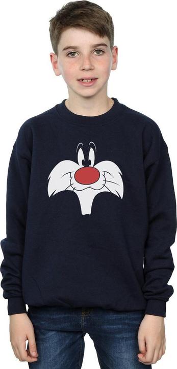 Immagine prodotto Looney Tunes Sylvester Big Face Felpa Ragazzi (152, 158)