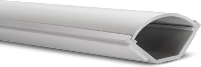Image du produit Maclean MCTV-575 - Goulotte de câblage blanche, 1,5 m, 43 x 23 mm (Conduit, 150 cm)
