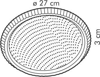 Immagine prodotto Tescoma Stampo crostata ø 28 cm DELICIA (28 cm)