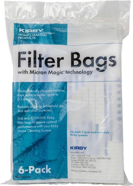 Produktbild OTL 6 Stück Micron Magic Filtertüten für G3 bis G11 Staubsauger (6 x)