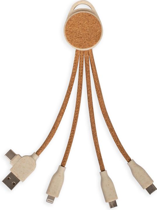 Actual product image Livoo Multi-port charging cable (0.15 m, USB 3.2 Gen 1, 10 W)