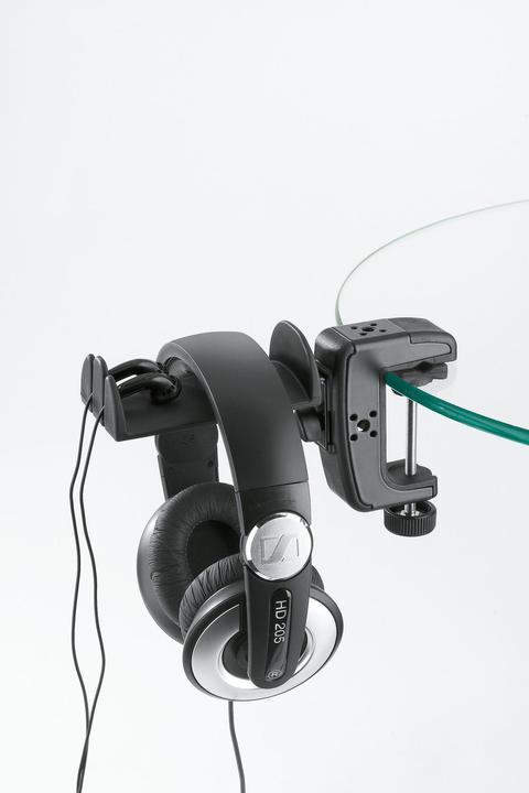 Actual product image K&M Headphone holder with table clamp 16085
