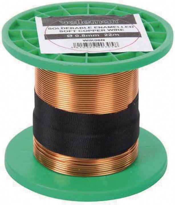 Produktbild Velleman WICK08N Wickeldraht Ø 0.8mm (22 m)