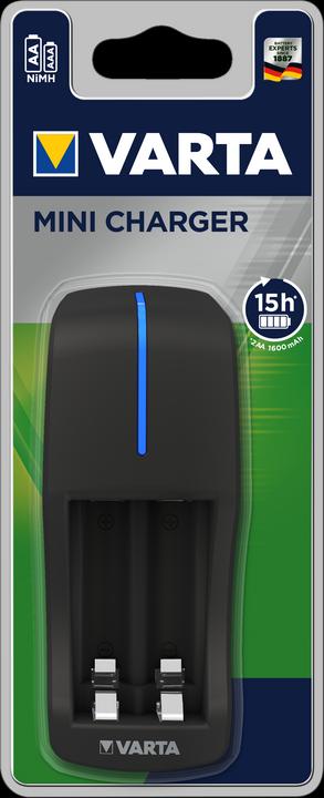 Actual product image Varta Mini Charger (1 pcs., 2100 mAh, Chargers without battery)
