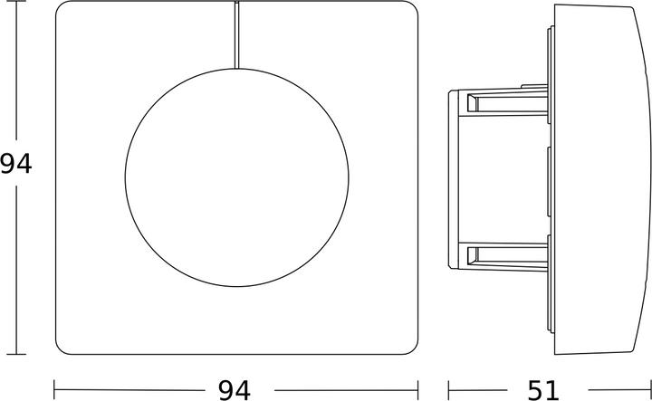 Actual product image Steinel Light sensor Dual KNX