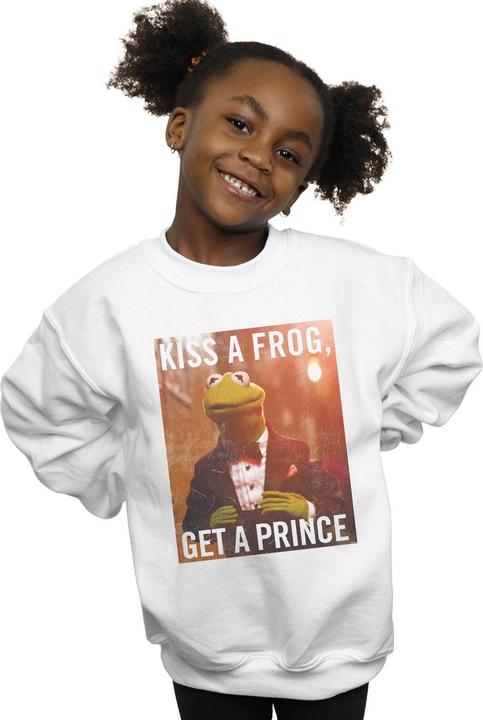 Immagine prodotto Disney The Muppets Kiss A Frog Get A Prince Felpa Ragazze (140, 146)