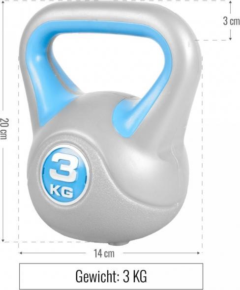 Immagine prodotto Gorilla Sports Kettlebell alla moda (1 x 12 kg, 1 x 16 kg, 1 x 6 kg, 1 x 14 kg, 1 x 10 kg, 1 x 18 kg, 1 x 8 kg, 1 x 20 kg, 1 x 3 kg, 1 x 4 kg)