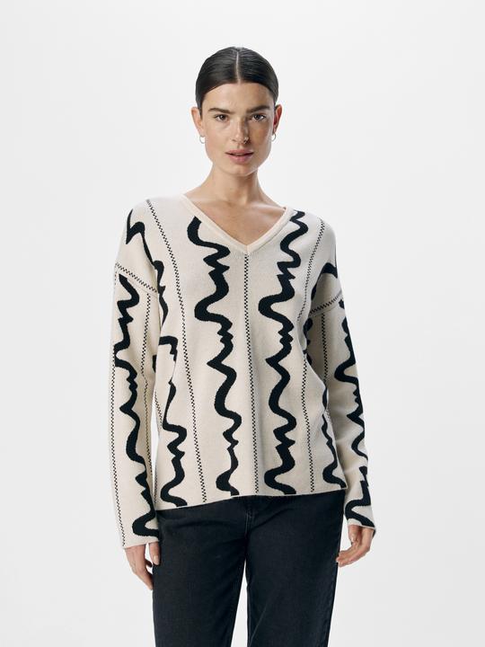 Produktbild Object V-Ausschnitt Strickpullover (M)
