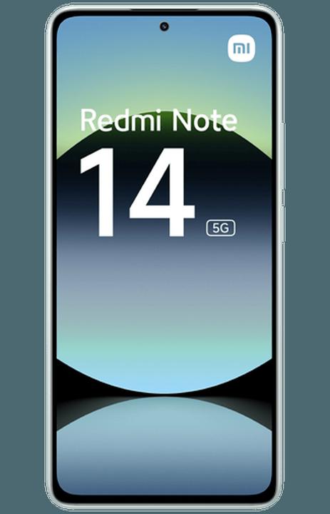Image du produit Xiaomi Redmi Note 14 5G 6+128GB Vert corail, LDU (128 Go, Coral Green, 6.67", Double SIM, 108 Mpx, 5G)