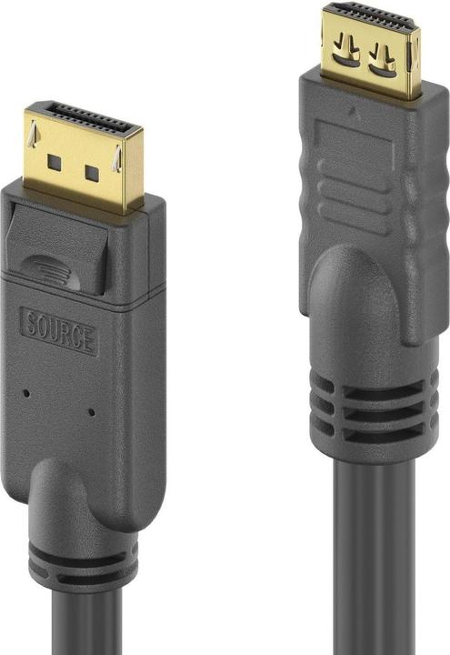 Produktbild Purelink DisplayPort zu HDMI Kabel 4K - PureInstall 15,00m (15 m, HDMI)