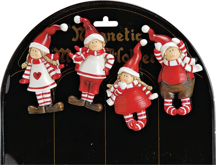 Produktbild G. Wurm Magnet Winterkind auf Tafel aus Poly, sortiert, 10 cm (1 x)