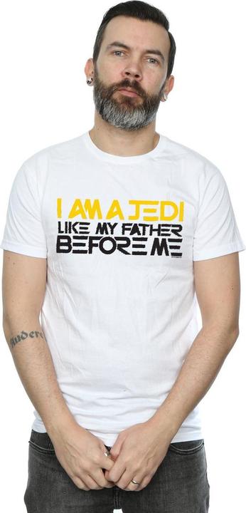 Actual product image Star Wars Mens I Am A Jedi T-Shirt (S)