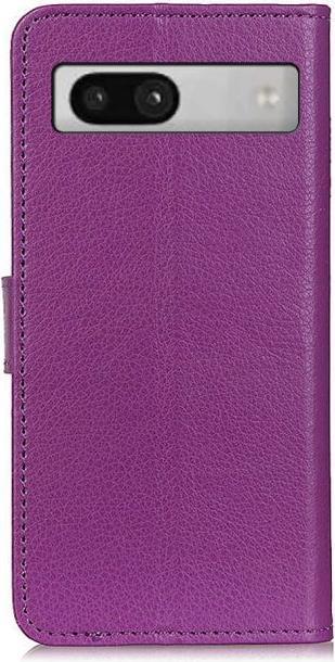 Actual product image MU Classic Litchi Leather Bookcover Series (Google Pixel 7a)