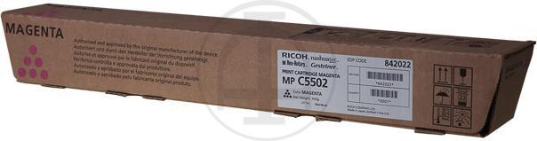 Produktbild RICOH Magenta - Original - Tonerpatrone - für Nashuatec MP C4502, MP C5502 (BK)