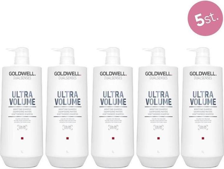 Produktbild Goldwell 5x Dualsenses Ultra Volumen -Körper -Shampoo 1000 ml (1000 ml)