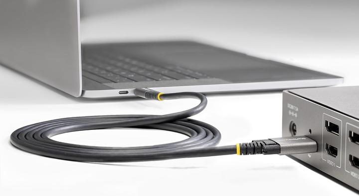 Actual product image StarTech .com 3ft 1m Side Screw Locking USB C Cable 10Gbps, USB 3.1/3.2 Gen 2 Type-C Cable, 100W (5A) Power D (1 m, USB 3.2 Gen 2)
