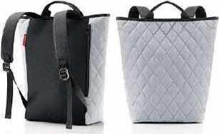 Produktbild reisenthel Tasche Shopper-backback Rhombus 16 l, Hellgrau