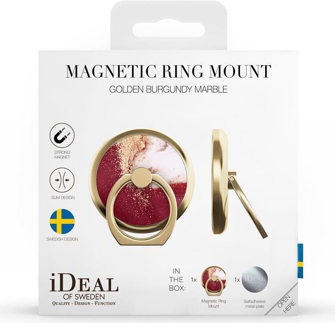 Produktbild iDeal Of Sweden Selfie-Ring Golden Burgundy