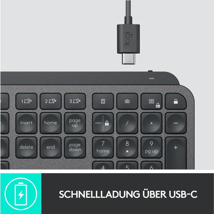 Actual product image Logitech MX Keys (CH, Wireless)