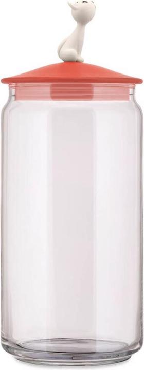 Alessi Conteneur en verre pour nourriture pour chats MIÒJAR (1.50 l)
