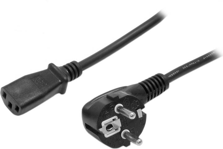StarTech 1.8m Schuko cold appliance plug power cable - CEE7 to IEC320 C13 power cable for computers (1.80 m)
