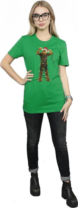 Produktbild Star Wars Chewbacca Christmas Lights TShirt (XL)