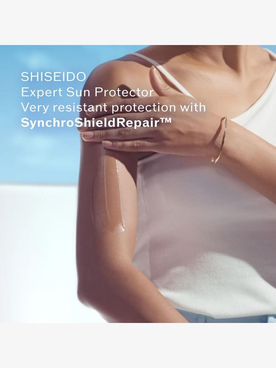 Actual product image Shiseido Expert Sun (Suntan cream, SPF 50+, 150 ml, 201 g)