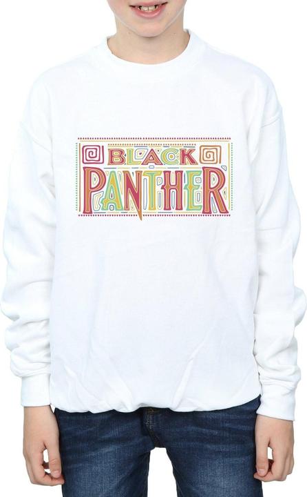 Produktbild Black Panther Tribal Logo Sweatshirt Jungen (140, 146)