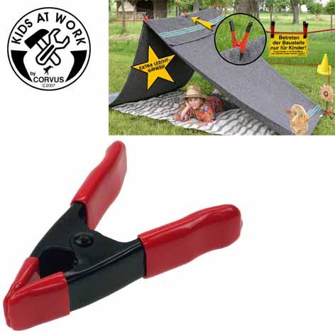 Corvus Toys Zeltbau Klammern