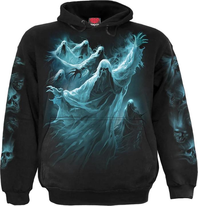Immagine prodotto Spiral Felpa con Cappuccio Teschio Fantasma Adulto Unisex (L)
