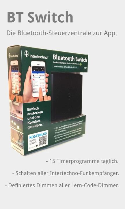 Immagine prodotto intertechno IT BT, controllo dello smartphone