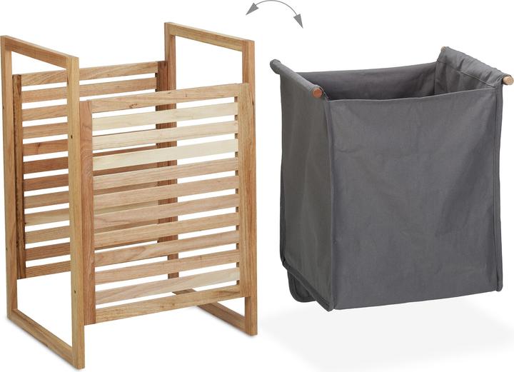 Immagine prodotto Relaxdays Cesto della biancheria (50 l)